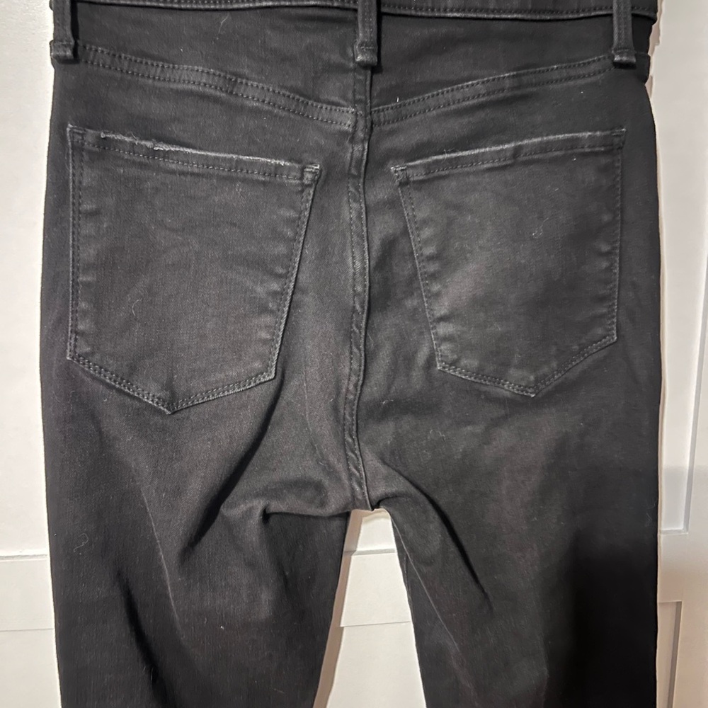 Abercrombie & Fitch Black Super Skinny Ankle Jeans - Picture 3 of 4